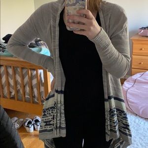 Cardigan with a cute pattern
